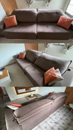 Sofa retratil<br>2,90 de largura <br>Valor 900 reais<br>