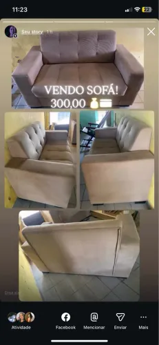 Sofá usado em perfeito estado