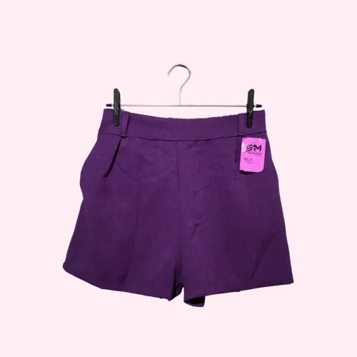 Short roxo
