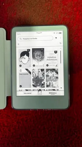 Kindle 16GB Última Geração | Estado de Novo + Capa Magnética + Película