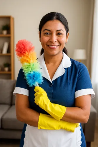 DOMÉSTICA COM EXPERIÊNCIA COMPROVADA QUE RESIDA PRÓXIMO AO CENTRO OU NO NORTE DA ILHA. 