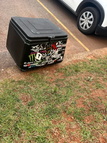 Baú para moto - Grande capacidade 
