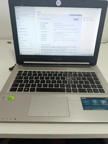 Notebook ASUS S46C 16GB SSD Kingston 480GB