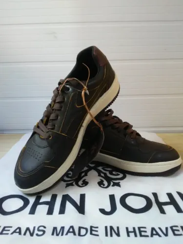 Tenis Casual John John Ctst Marrom 38