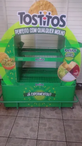 Vendo expositor Tostitos por R$250. Retirada em Realengo