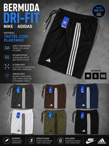 Bermuda DRI-FIT TACTEL COM ELASTANO