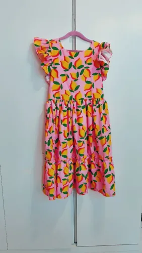 Vestido limão tamanho 10