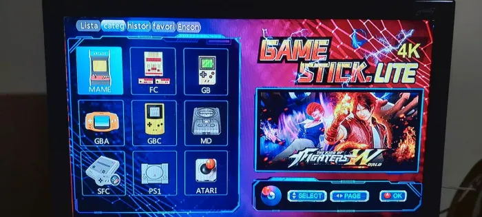 Game stick lite 4k + 21mil jogos