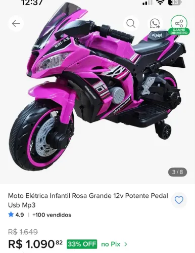 Vendo Motinha elétrica