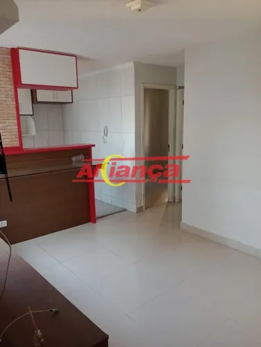 Apartamento de 2 dormitorios Parque santa clara - Guarulhos