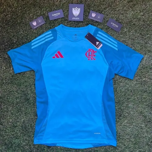 Camisa Flamengo - Treino - Adidas - Torcedor - Azul Celeste