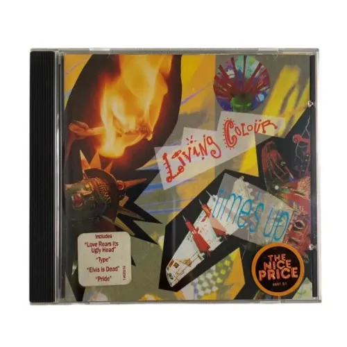 CD Living Colour - Time's Up (1990) Raro Original US - Excelente Estado