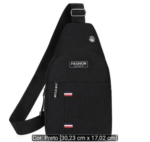 Bolsa de Ombro Masculina Fashion