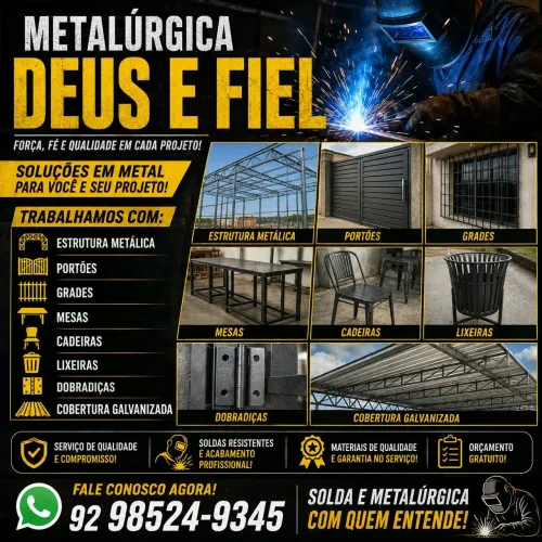 Soldador serralheiro - Metalúrgica