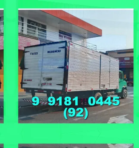 Frete Bau em São Jorge, Cachoeirinha e Novo Aleixo - Transporte seguro e rápido!