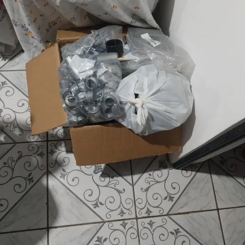 Material elétrico para instalar
