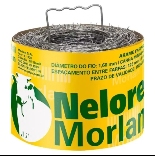 Arame farpado galvanizado