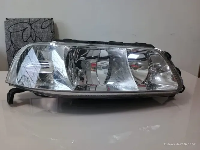 FAROL GOL PARATI SAVEIRO LD G3 1999 A 2005 FOCO DUPLO CROMADO ORIGINAL