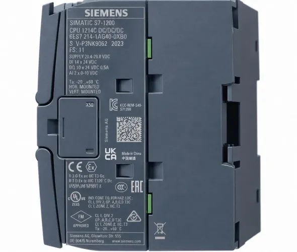 CLP Siemens S7-1200 CPU 1214C - 6ES7214-1AG40-0XB0
