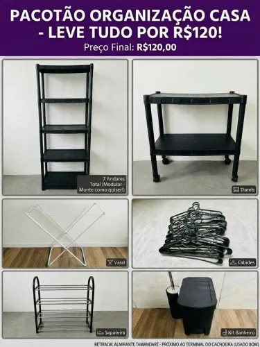 PACOTÃO ORGANIZAÇÃO R$120