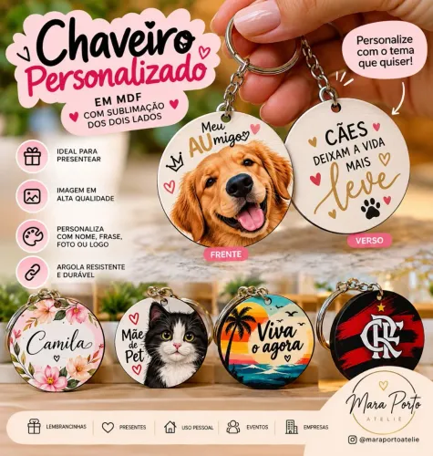 CHAVEIROS PERSONALIZADOS