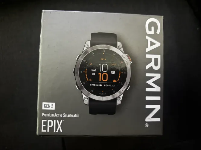 Relógio GARMIN EPIX GEN 2 - NOVO - SEM DETALHES