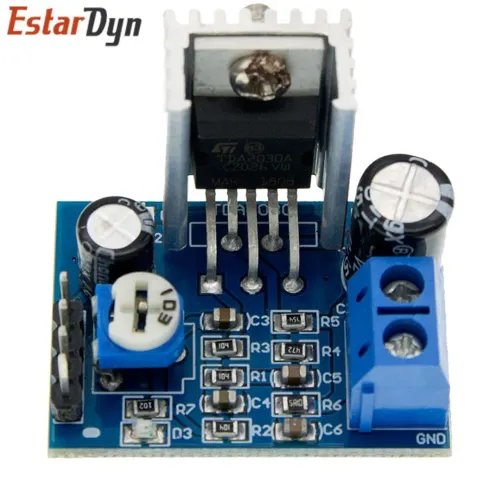 Amplificador TDA2030 18W 6-12V *Entrego Aceito Cartão