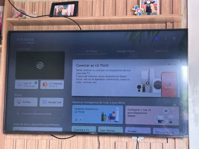 Tv LG smart de 50 polegadas