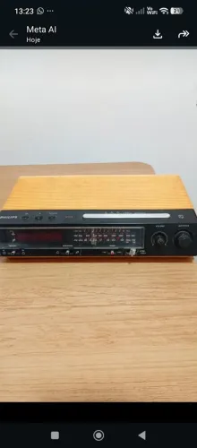 Rádio relógio vintage Philips 470, funcionando perfeitamente!