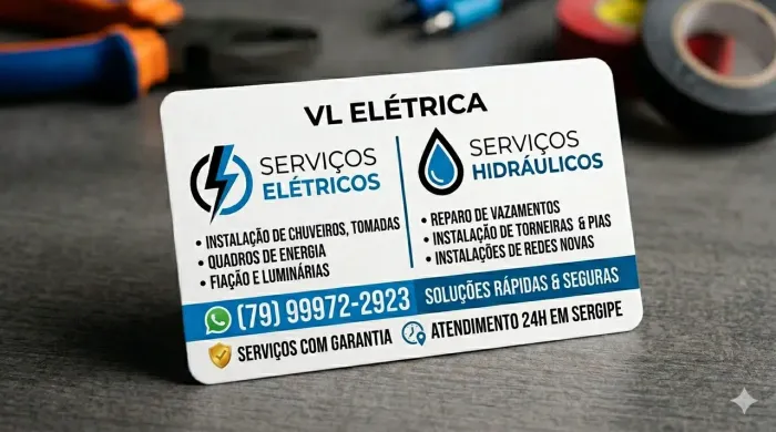? Hidráulica e Elétrica: Manutenção Rápida e Garantida! ?