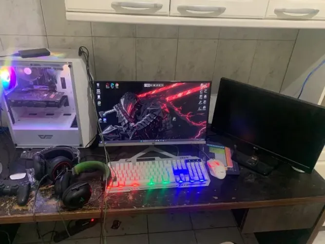 Pc Gamer Completo (Com 2 monitores)