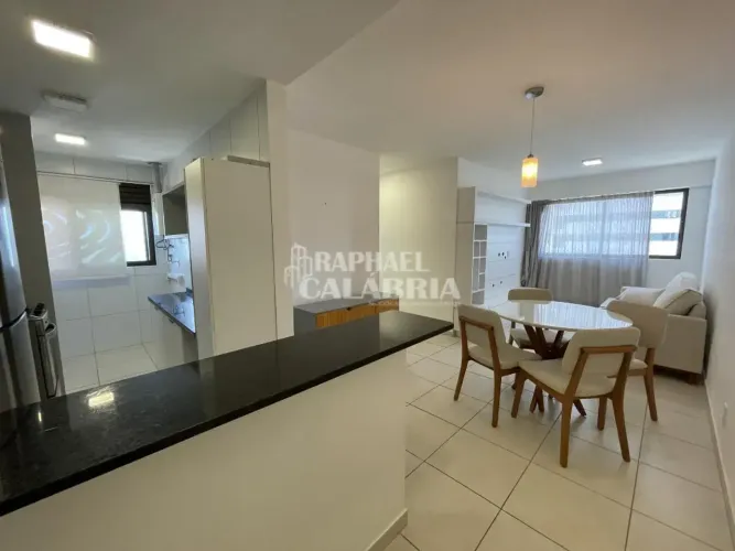 Lindo apartamento mobiliado de 2 quartos disponível para locação no Aurora Trend