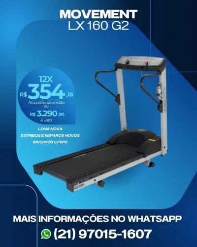 Esteira Movement LX160 G2