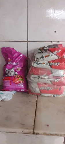 Kit Ração +Areia Sanitária 