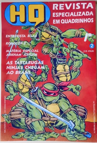 Revista HQ volume 2 ano 1990