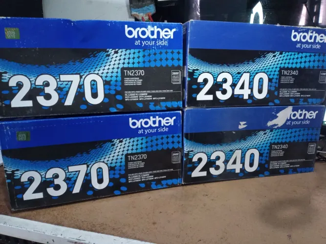 4 CAIXAS DE TONER BROTHER