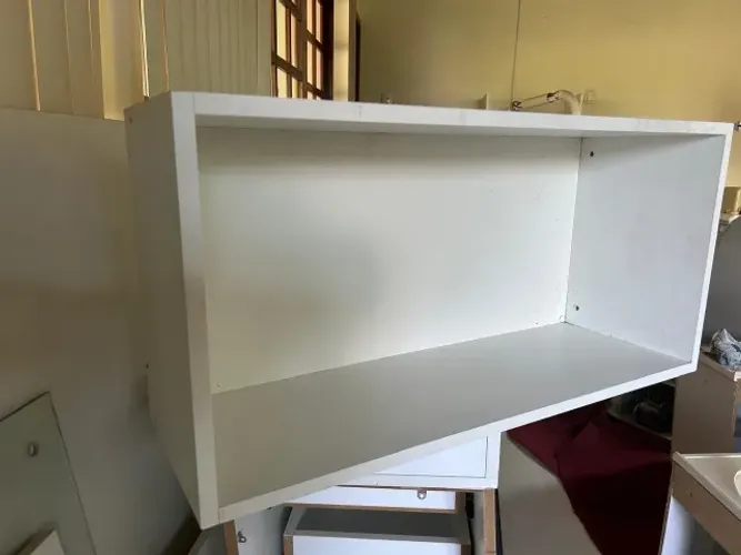NICHO/PRATELEIRA/ESTANTE/MODULO BRANCO GRANDE EM MDF R$ 100,00