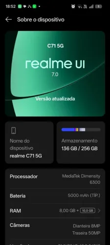 Realme c71