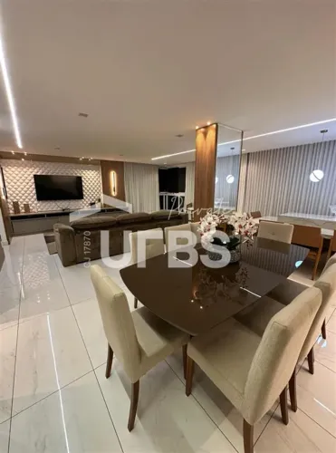 Apartamento 4 Suites Ao Lado do Flamboyant Frente Praca das Artes