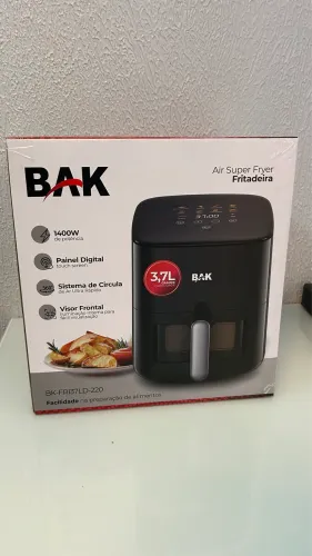 AIRFRYER BAK 3,7L - 220v NOVA/LACRADA