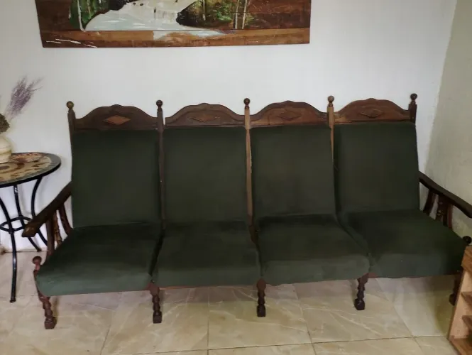 Sofá Canapé Verde
