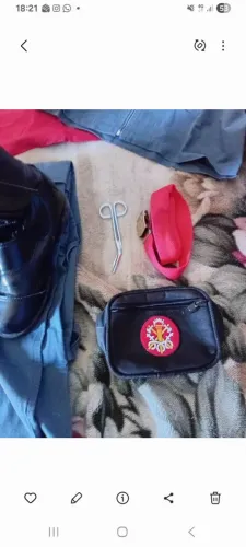 Kit feminina bombeira civil