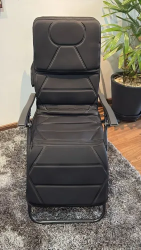 Cadeira Espreguiçadeira Massageadora 10 Motores, 21 Posições