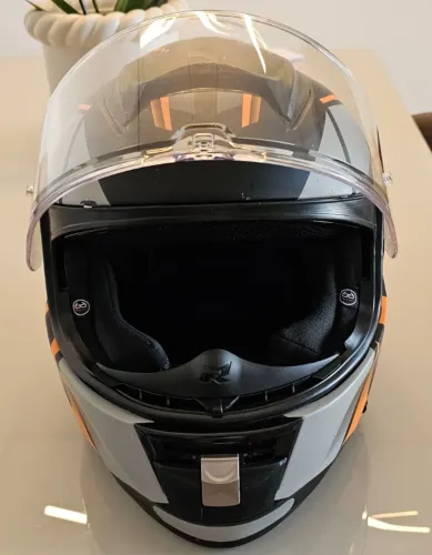Capacete C/óculos Solar Ls2 Tricomposto Ff397 Vector
