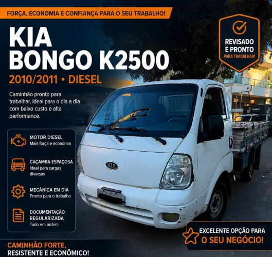 Kia Motors Bongo K-2500 2.5 4X2 TB Diesel 2011