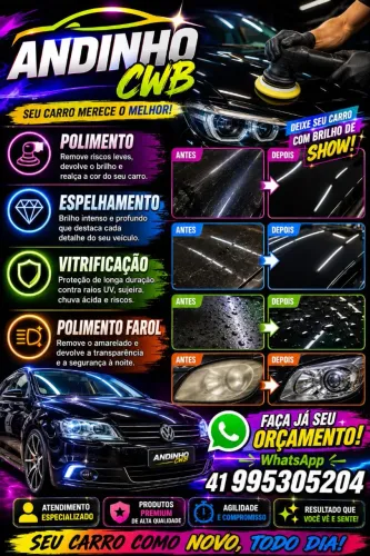 Andinho cwb polimento automotivo