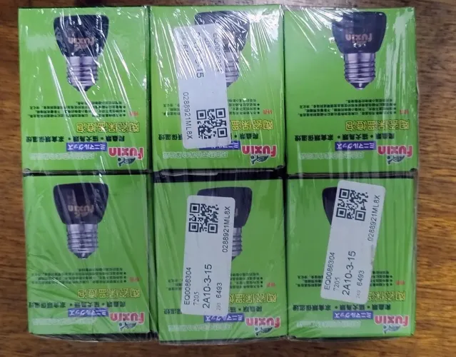7 lâmpada fuxin aquecimento 220 v