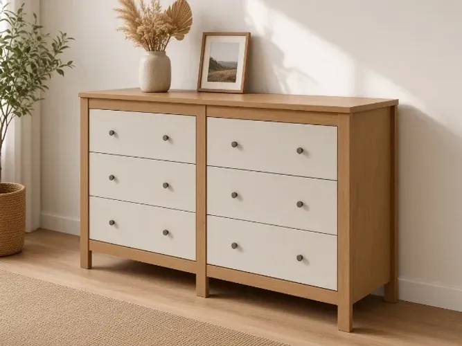 Cômoda Maggiore 6 Gavetas 1,63m MDF e MDP (NOVO A PRONTA ENTREGA)