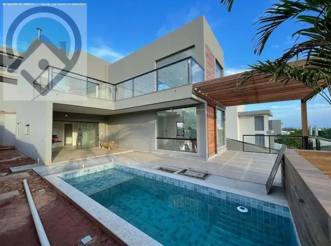 Casa em Condomínio para Venda em Camaçari, Nova Abrantes (Abrantes), 4 dormitórios, 4 suít