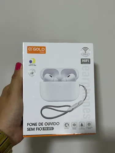 Fone Sem Fio A'gold Pro 5a Geração Bluetooth Tws 5.4 Premium